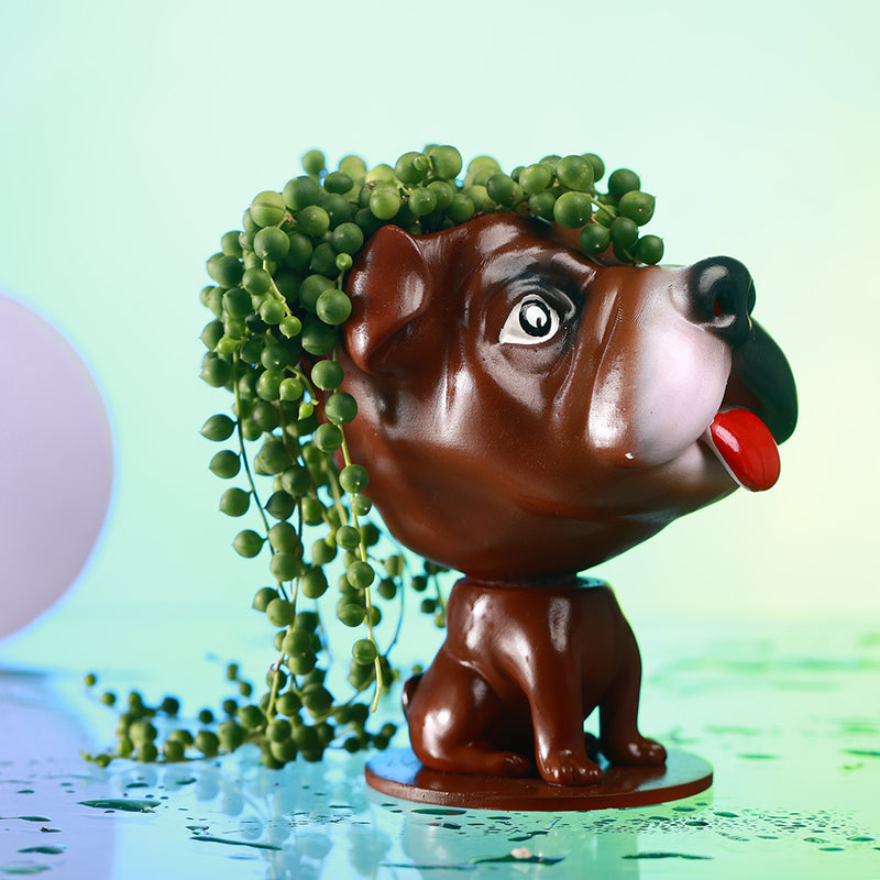 3D Printed Animal Head Planter Dog planterhoma