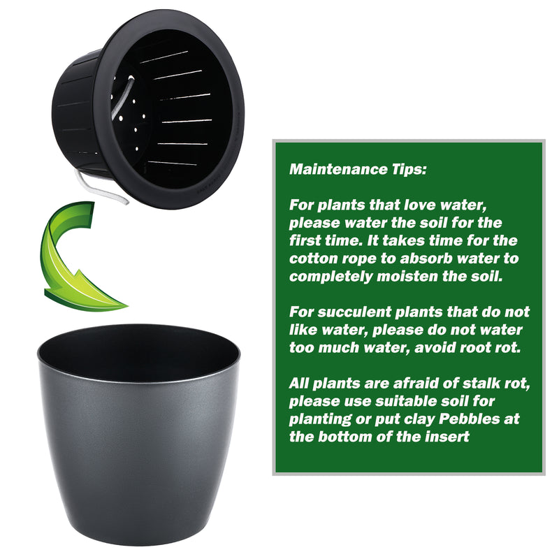 Self Watering Pots for Indoor Plants planterhoma